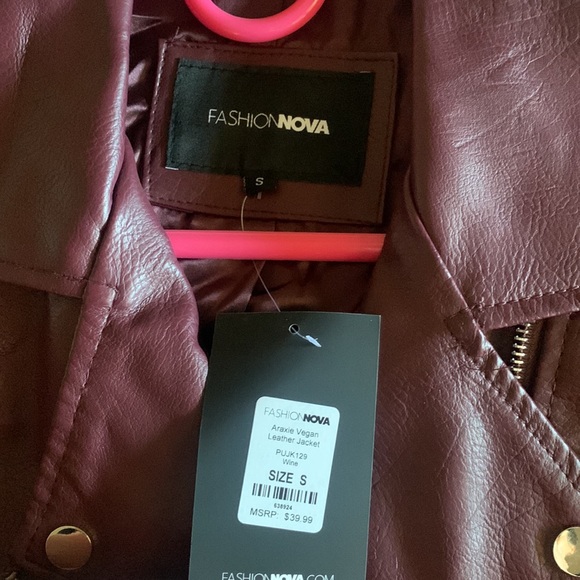 Fashion nova leather jacket - Picture 4 of 4